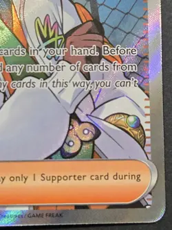 Pokemon TCG: Perfect Order - Naveen (112/088) Full Art Trainer Ultra Rare - Image 4