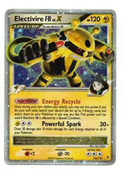 Pokemon Card: Electivire FB LV.X 144/147 Platinum Supreme Victors Ultra Rare! GD - Image 1