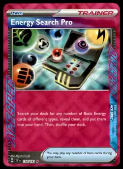Energy Search Pro 176/191 ACE SPEC Rare Surging Sparks Pokemon Holo LP - Image 1
