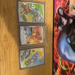 Pokemon TCG First Partner Illustration Collection Series 1 Kanto GEN 1 Starters - Image 1