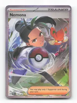 Pokemon TCG - Nemona 238/091 Near Mint Special Illustration Rare Paldean Fates - Image 1