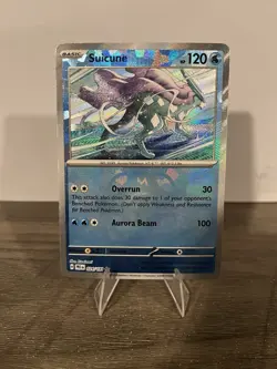 Suicune (Master Ball Pattern) SV: Prismatic Evolutions (PRE) 024/131 Holofoil... - Image 1