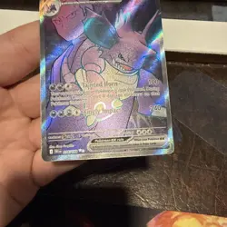 Pokemon Team Rocket's Nidoking ex Ultra Rare SV10: Destined Rivals 216/182 NM - Image 4