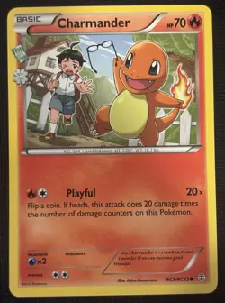 2016 POKEMON GENERATIONS RADIENT COLLECTION CHARMANDER RC3/RC32 COMMON - Image 1