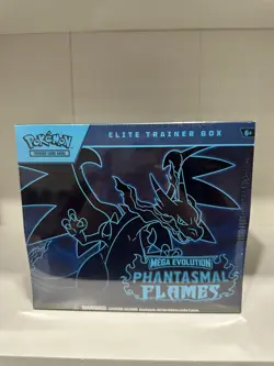Pokemon TCG: Phantasmal Flames Elite Trainer Box (ETB) – Factory Sealed – NEW - Image 2