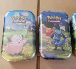 LOT OF 4 SEALED Pokemon TCG Ascended Heroes MINI TINS - Image 2