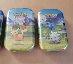 LOT OF 4 SEALED Pokemon TCG Ascended Heroes MINI TINS - Image 3
