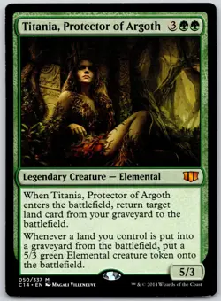 Titania, Protector of Argoth - Commander 2014 C14- MTG - LP Magic - 50 M - Image 1