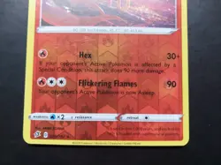 Pokemon - Ninetales 025/192 Rare Reverse Holo Sword & Shield Rebel Clash - Image 3