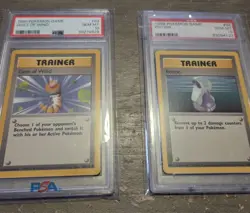1999 base set psa 10 trainer Cards pokemon - Image 1