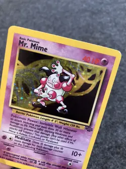 Pokemon TCG - Mr. Mime (6/64) Jungle - Holo - LP - Image 2