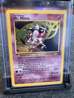 Pokemon TCG - Mr. Mime (6/64) Jungle - Holo - LP - Image 5