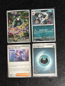 Pokemon Shroodle IR 149/132 Acerola’s Mischief Grafaiai Mega Evolution MEG NM - Image 1