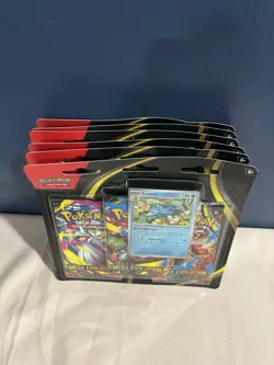 6x Pokemon Mega Evolution 3-Pack Blister |2x Psyduck, 4x Golduck| NEW SEALED LOT - Image 2