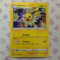 Pokemon TCG Jolteon Black Star Promo SWSH094 NM/M - Image 1
