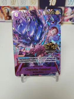 Charlotte Katakuri OP11-067 - English One Piece Japanese Version 3rd Anniversary - Image 1