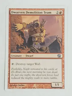 MTG Dwarven Demolition Team (8th Edition/Red/U) - BGM - Image 1