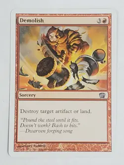 MTG Demolish (8th Edition/Red/U) - BGM - Image 1