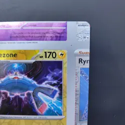 Pokemon TCG NFC Error Miscut Magnezone 065/197 Reverse Holo Obsidian Flames - Image 5