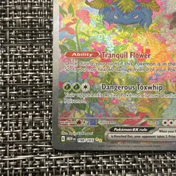 Pokemon Venusaur ex 198/165 Sv: Scarlet & Violet 151 Special Illustration Rare - Image 5