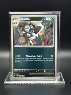 2025 Pokemon Mega Evolutions - Grafaiai Reverse Holo No. 92/132 - Image 1