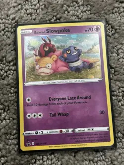 Pokemon Galarian Slowpoke SWSH126 Holo 2021 Nintendo English Lot of 2 - Image 1
