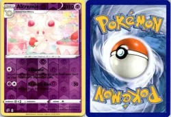 Alcremie 087/192 R Rebel Clash Pokemon Reverse Holo NM - Image 3