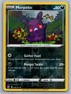 Morpeko 98/163 Battle Styles Uncommon Pokemon TCG 2021 - Image 1