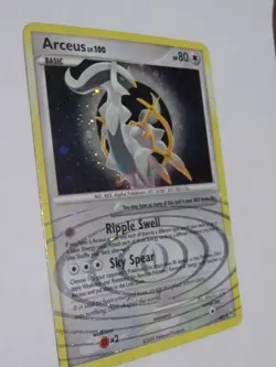 Colorless Normal Arceus AR5 Arceus Set Holo 2009 Pokemon TCG Single MP - Image 4