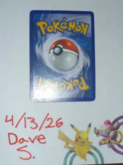 Pokemon TCG Single Water Arceus Platinum Holo Rare AR4/9 Moderately Played 2009 - Image 5