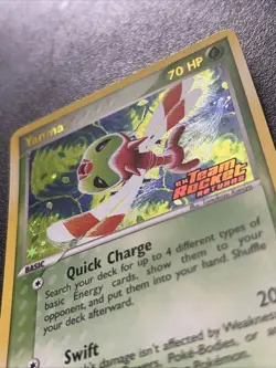 Yanma 28/109 Team Rocket Returns Stamped Reverse Holo Pokemon GOOD CONDITION - Image 5