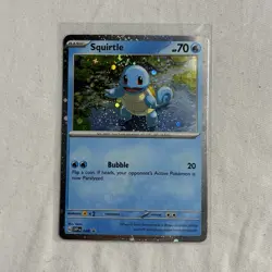 Pokemon Squirtle Charmander Bulbasaur Cosmos Holo Black Star Promo Set - NM - Image 2