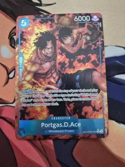 Portgas.D.Ace OP08-052 Treasure Rare One Piece NM Near Mint - Image 1