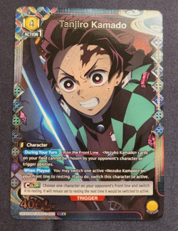 Union Arena TCG Tanjiro Kamado SR* UEX05BT/KMY-3-002 Demon Slayer Vol.2 English - Image 3
