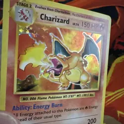 2016 Pokemon TCG Charizard XY Evolutions Holo Rare Card 11/108 NM Condition - Image 2