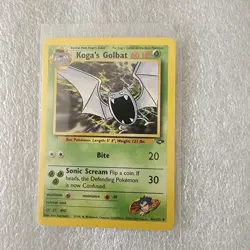 2000 POKEMON KOGA'S GOLBAT 46/132 TRADING CARD - Image 1
