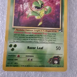 2000 POKEMON ERIKA'S VICTREEBEL 26/132 TRADING CARD - Image 3