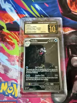 Pristine 10 Paldean Fates 225/091 Palafin. Black Label Pokemon Card - Image 1