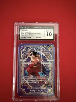 CGC 10 Luffy-Tarou ST18-005 SP One Piece Card - Super Rare - Image 3