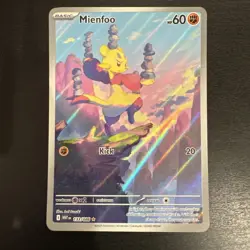 Pokemon TCG Meinfoo 133/086 SV White Flare Illustration Rare Card - Image 1