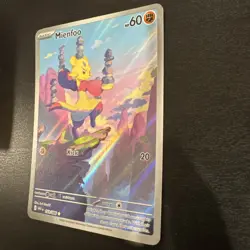 Pokemon TCG Meinfoo 133/086 SV White Flare Illustration Rare Card - Image 3