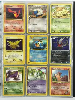 Pokemon Card Collection VTG Binder Holo Rare 1st E-Reader WoTC Blastoise Darkrai - Image 1