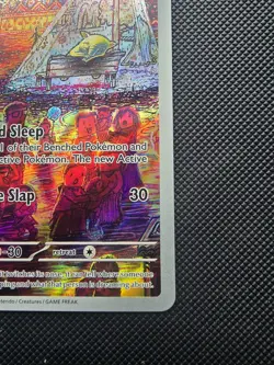 Pokemon Drowzee 210/198 Illustration Rare Full Art Holo SV01 Card - Image 4