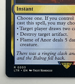 MTG Flame of Anor LTR #203 Lord of the Rings Magic Tales of Middle-Earth LOTR - Image 5