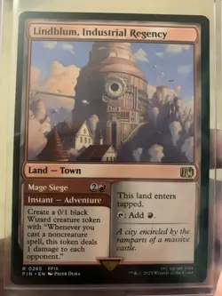 MTG Final Fantasy: Lindblum, Industrial Regency (Rare) - NEAR MINT - Regular - Image 1