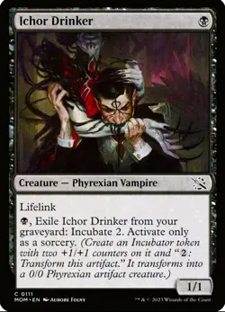 X 1 Ichor Drinker FOIL NM-M March of the Machine MOM 111 MTG Magic The Gathering - Image 1