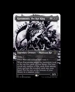 Karumonix, the Rat King (Showcase) Phyrexia: All Will Be One Regular - Image 1