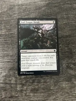 MTG 1x Foul-Tongue Shriek x1 LP Dragons of Tarkir - Image 1