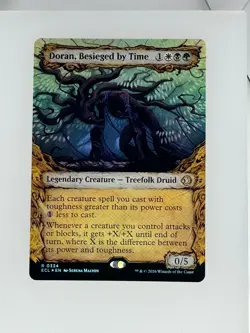 Magic: The Gathering Lorwyn Eclipsed Doran, Besieged by Time (Showcase) 334 NM - Image 1