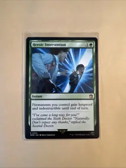 MTG Heroic Intervention WHO 0233 R NM Regular - Image 1